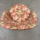 Vintage toad armchair with flowers