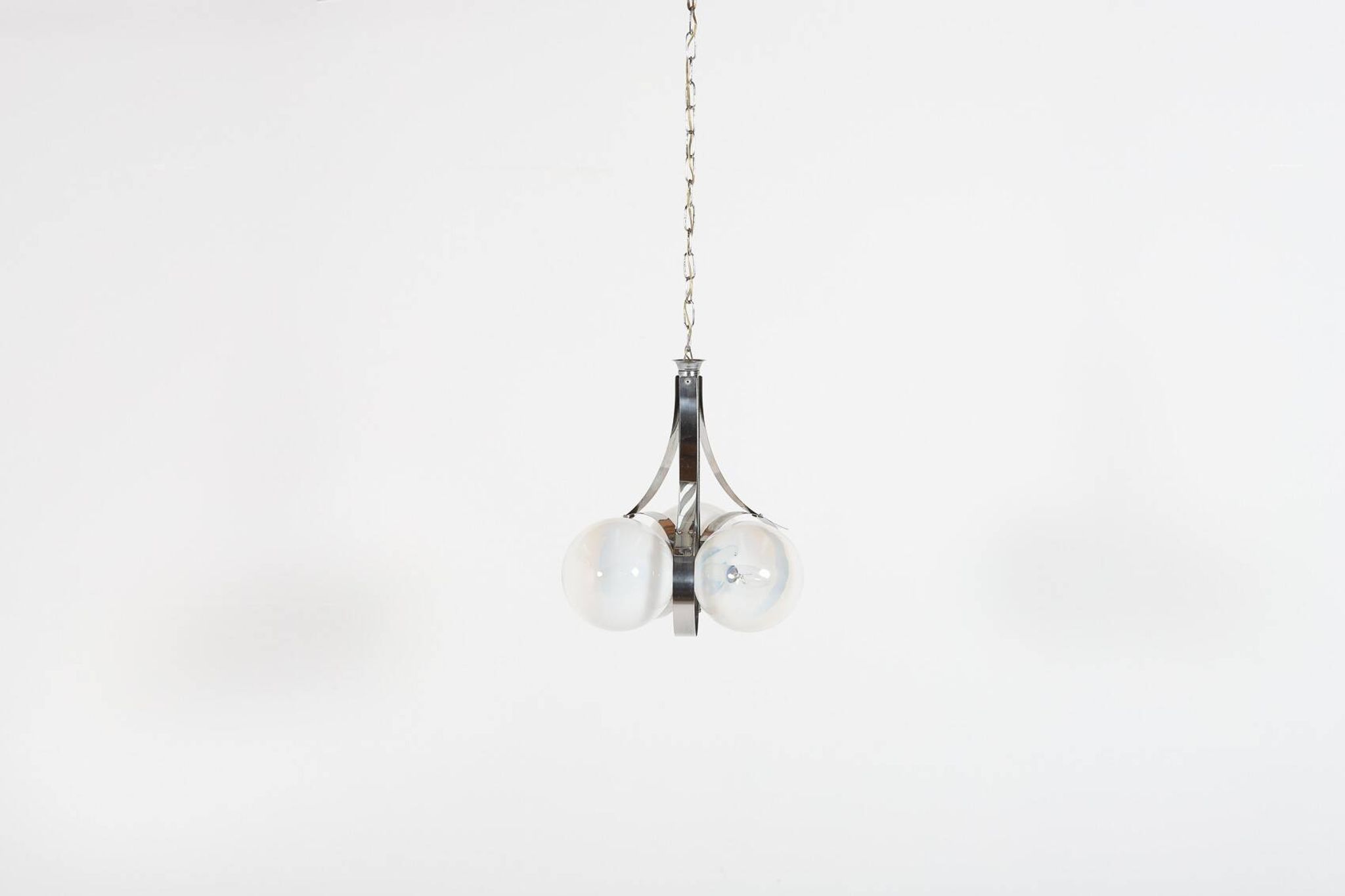 Lampe à suspension italienne moderne de Mazzega