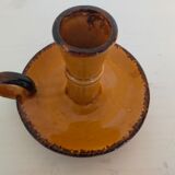 Ceramic handheld candle holder Cellar rat 60s/70s
