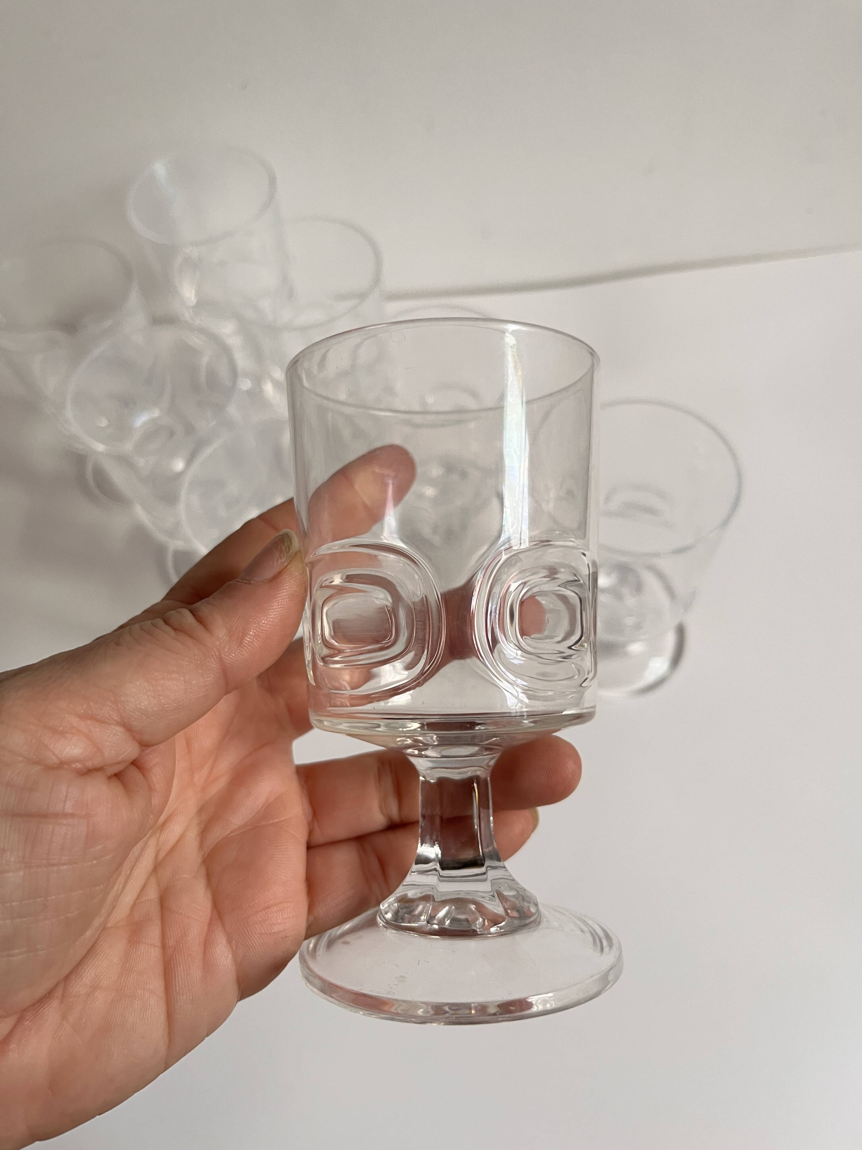Vintage wine glasses