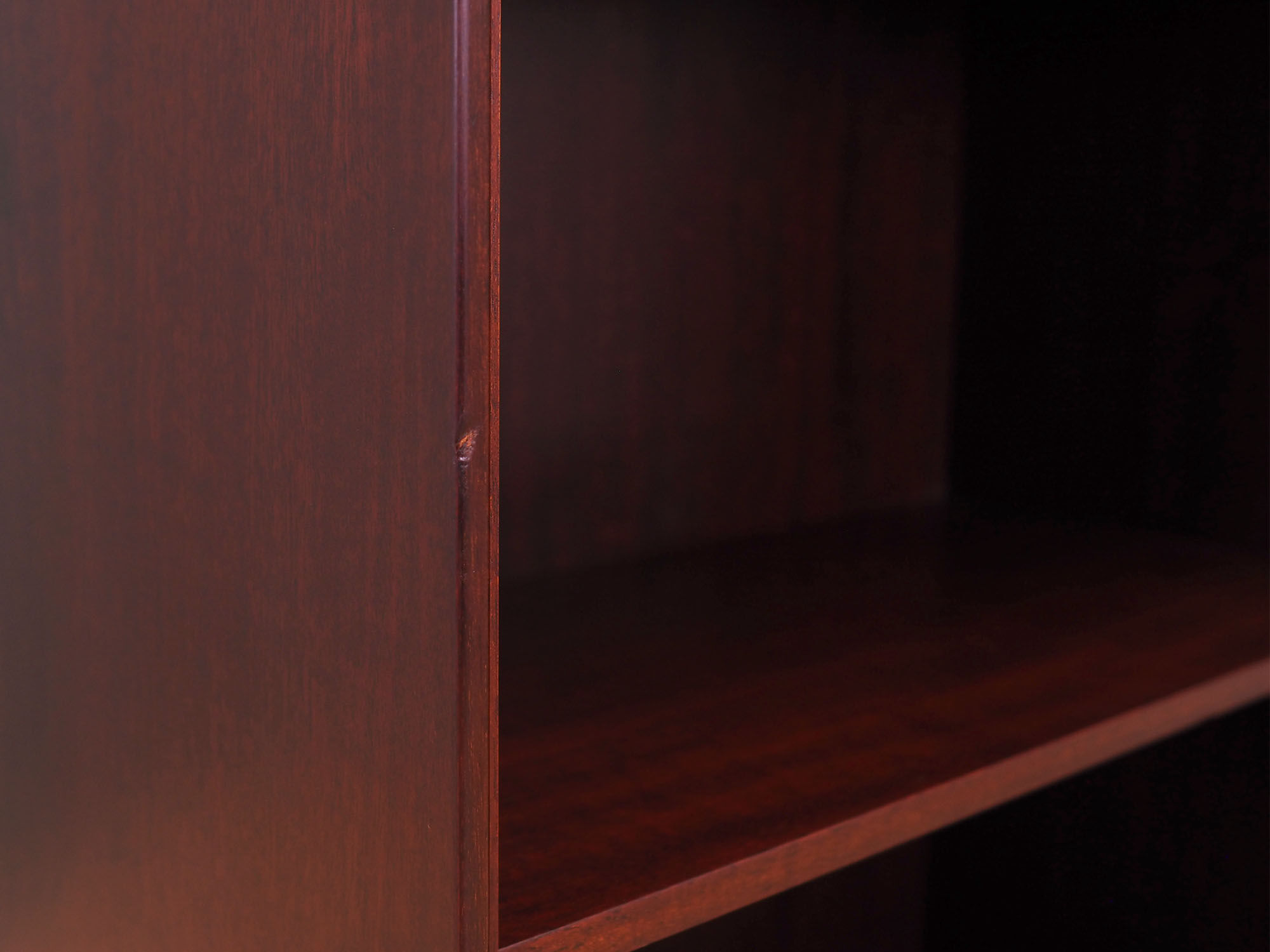 Mahogany bookcase, 60s, Danish design, made in Denmark