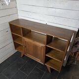 Vintage 60s bookcase sideboard