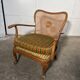 Fauteuil canné