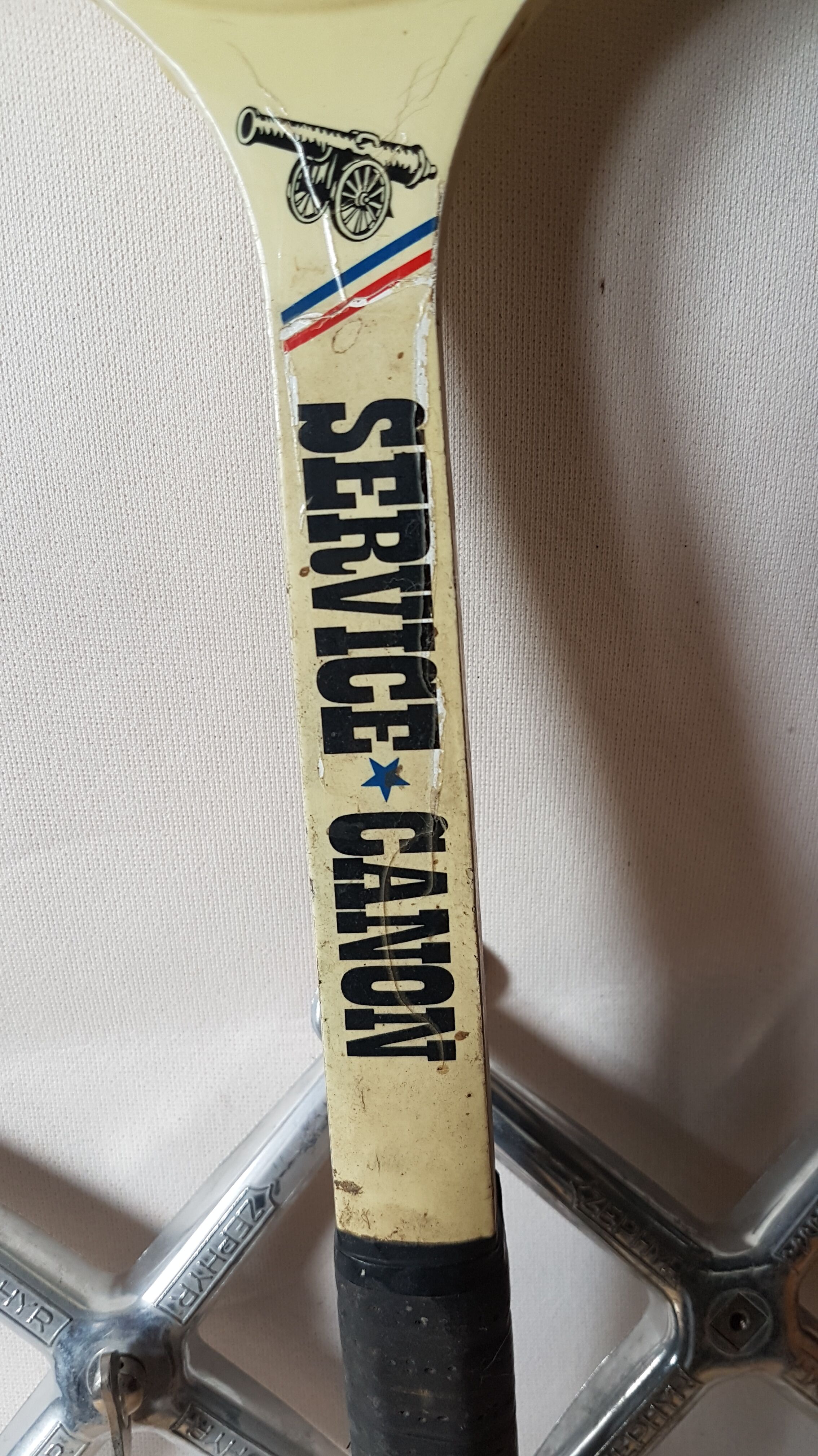 Raquette de tennis vintage Service Canon