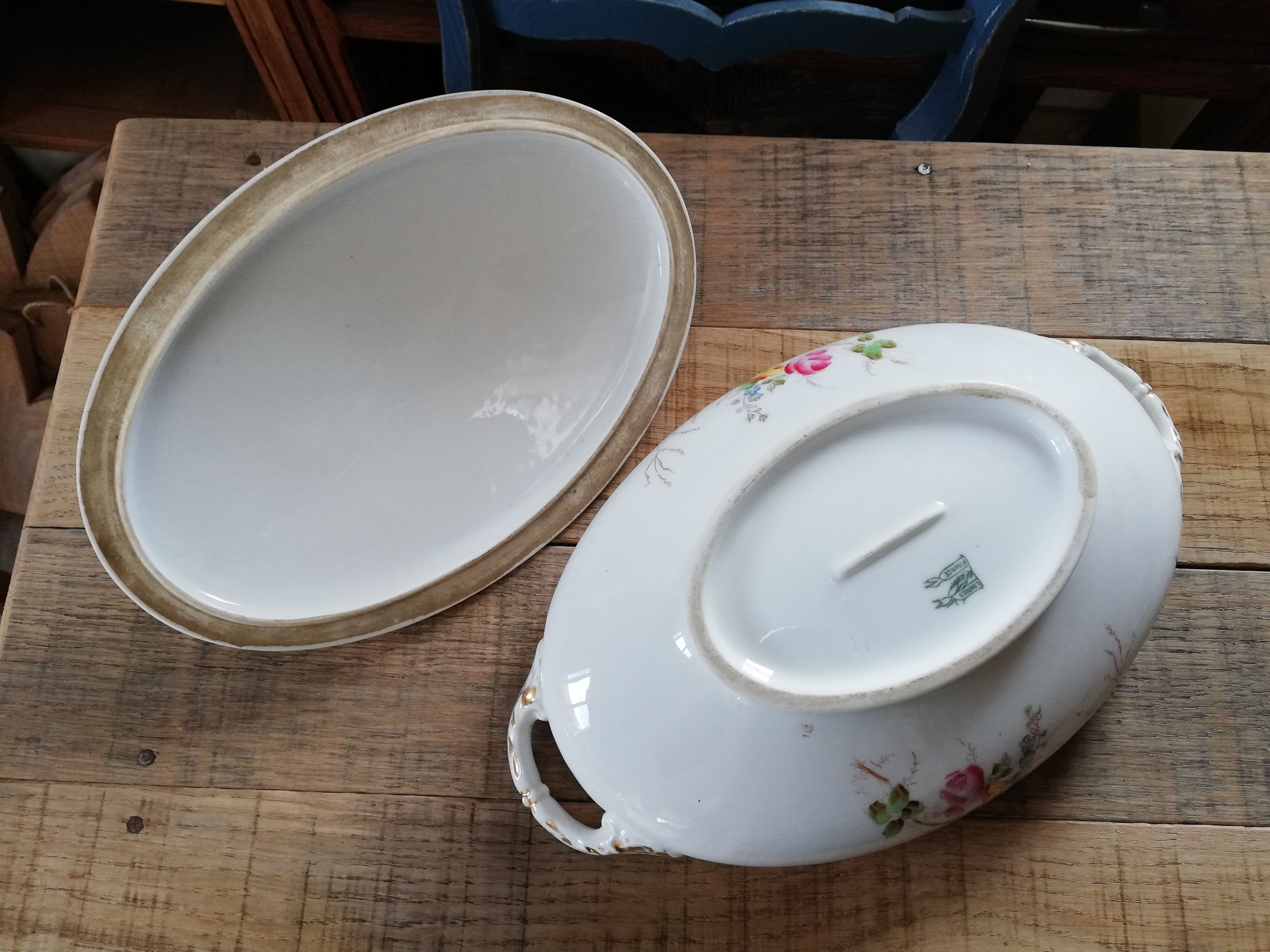 Soupière porcelaine de Limoges