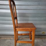 Set of 4 vintage solid wood chairs