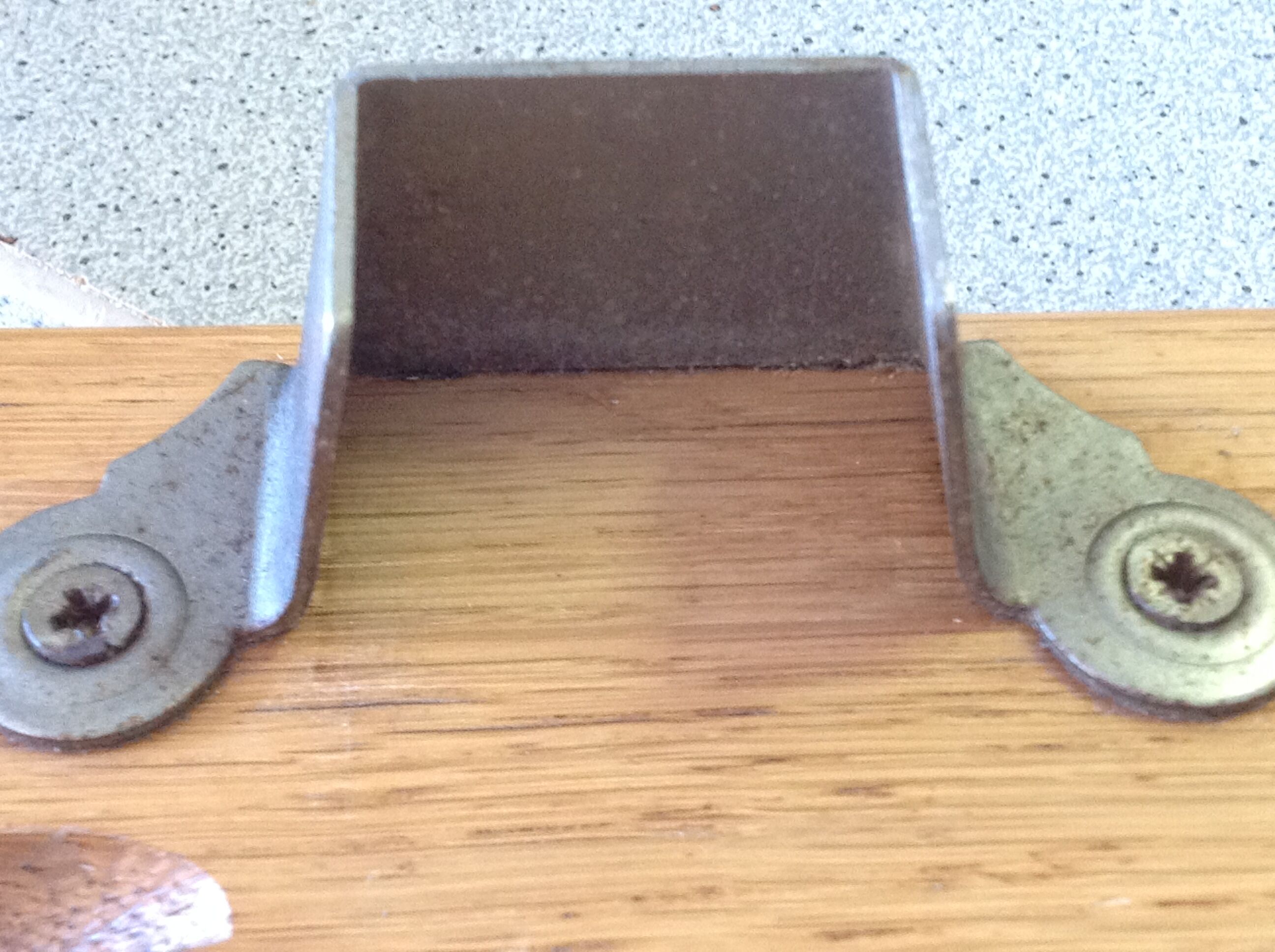 Vintage rattan wood bed