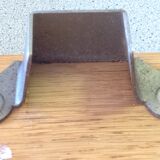 Vintage rattan wood bed