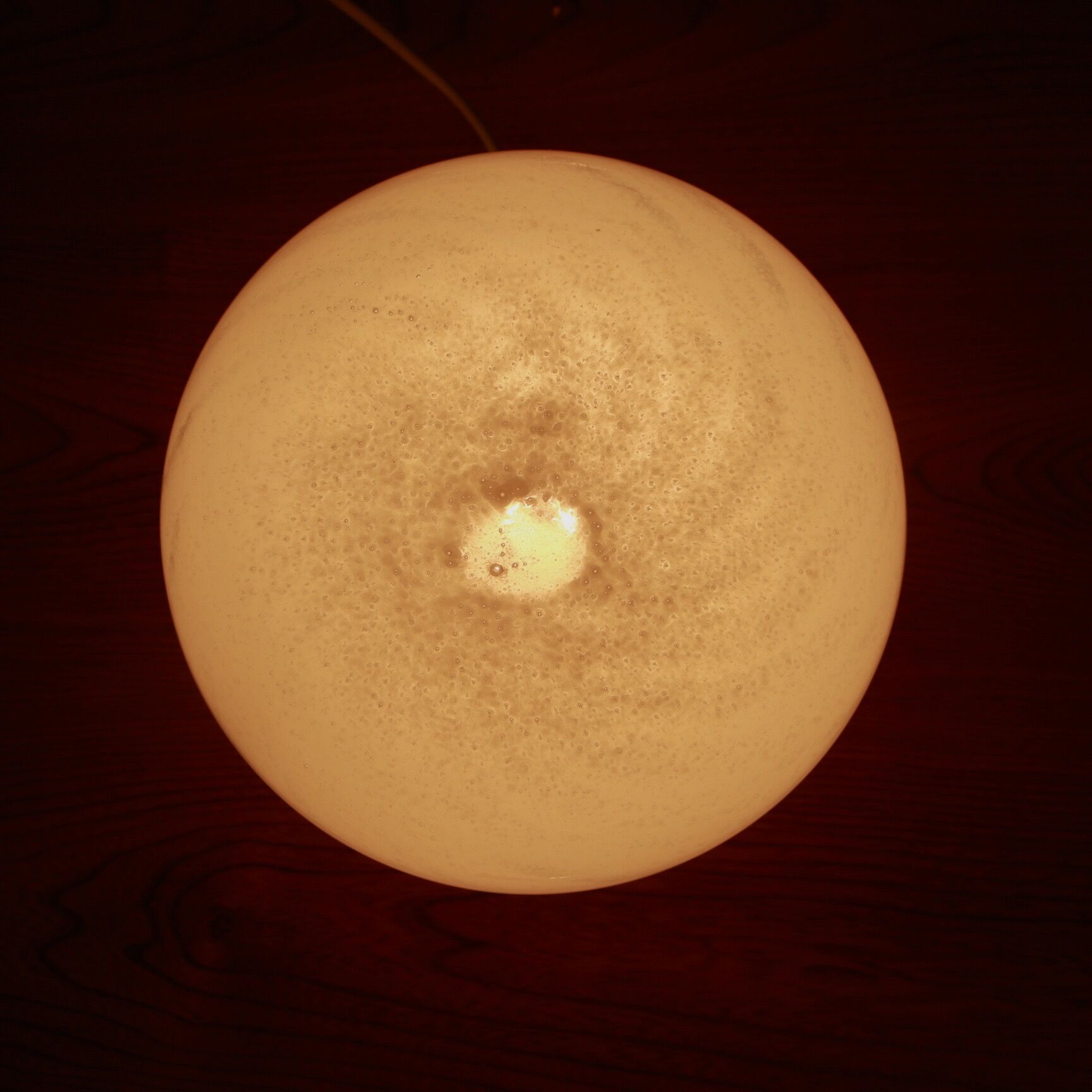 Murano glass mushroom lamp