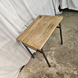Bureau d'écolier 1960 avec casier