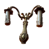 Bronze wall light