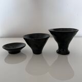 Set of 3 signed bowls