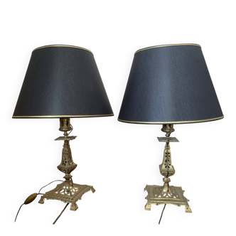 Pair of table lamps