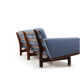 Canapé GE-236/4 en teck par Hans J. Wegner pour Getama années 1960