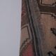 Vintage Turkish rug from Oushak, handwoven 138x244 cm