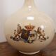 Carafe à vin décorée des armoiries du roi Guillaume III et de la reine