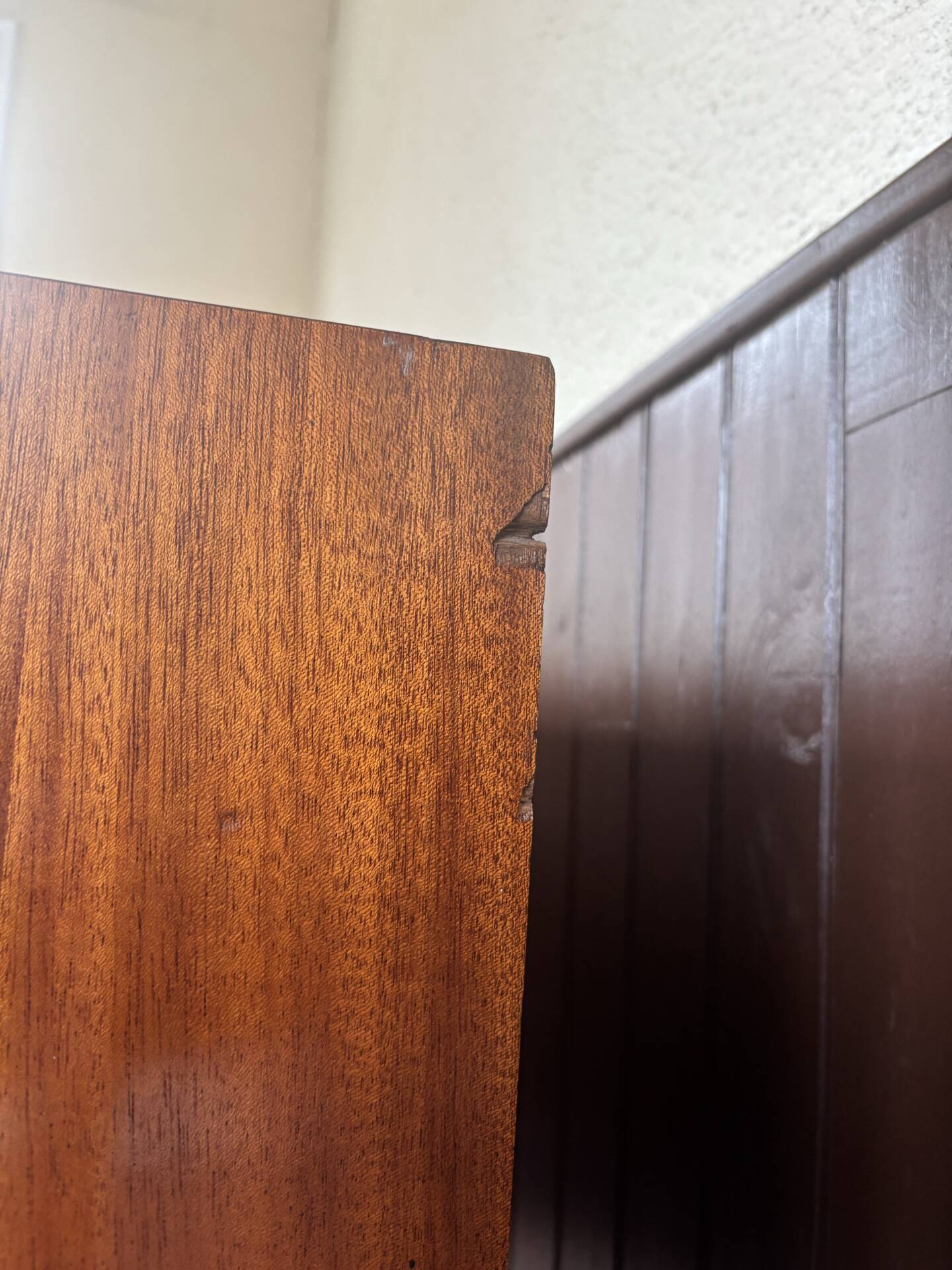 Teak chest of drawers