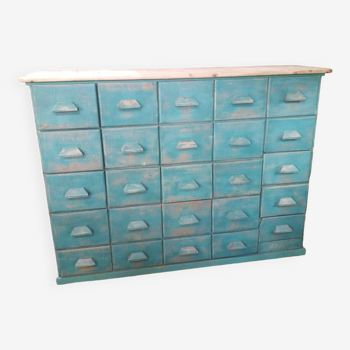 25-drawer cabinet