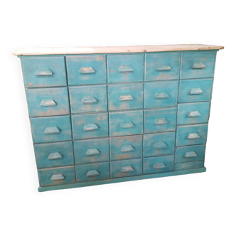 25-drawer cabinet