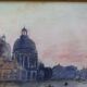 Aquarelle de Venise Signée Dorsoduro