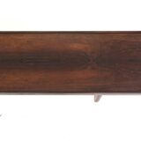 "Krobo" bench in rosewood, Torbjørn Afdal for Bruksbo, Norway, 1960