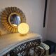Lampe boule art déco