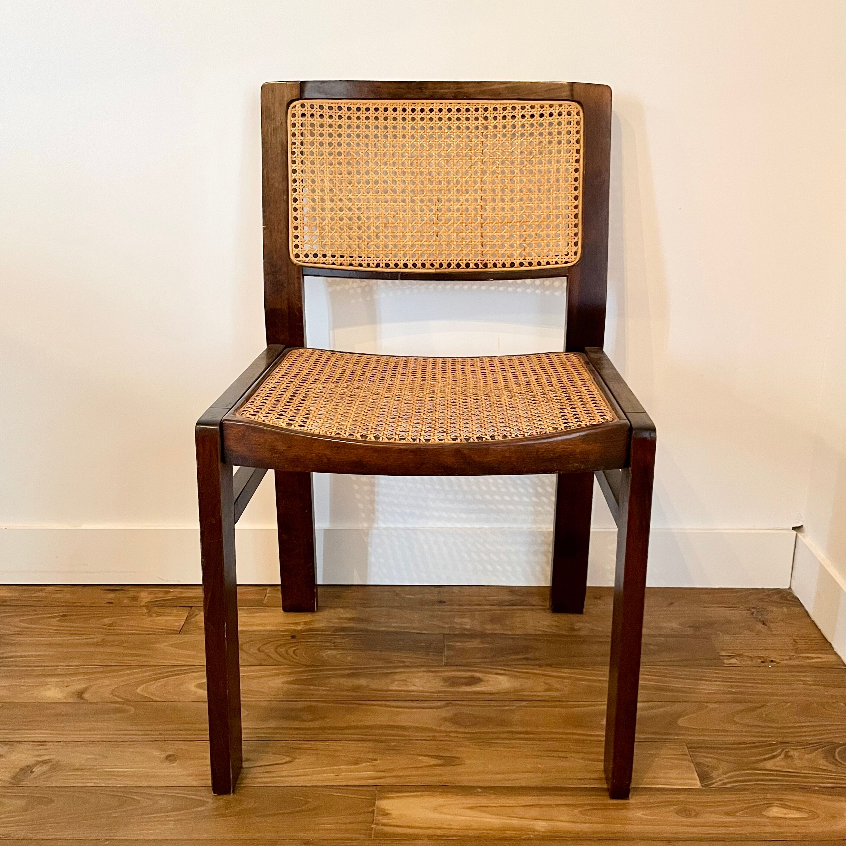 Set of 4 Baumann chairs 70s