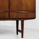 Danish highboard in rosewood by E.W. Bach for Sejling Skabe 1960s