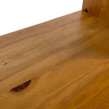 Vintage side table Ate van Apeldoorn Pine wood 1970s Dutch Design