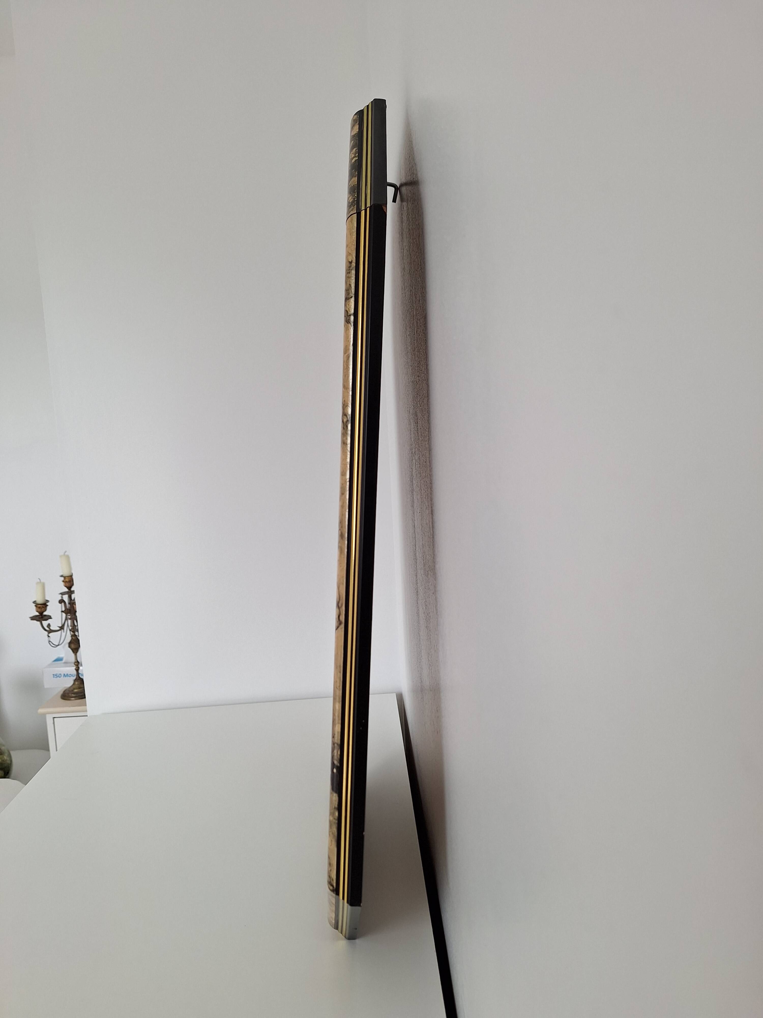 Vintage octagon mirror