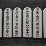 Porcelain handles and cover plates