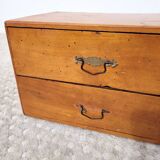 Small old wooden haberdashery rack