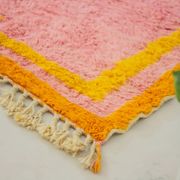 Tapis marocain de fabrication artisanale 2.5 x 1.5 m