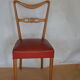 Series of six vintage chairs