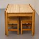 Hongisto table and 5 chairs – Ilmari Tapiovaara, 1970s