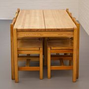 Hongisto table and 5 chairs – Ilmari Tapiovaara, 1970s