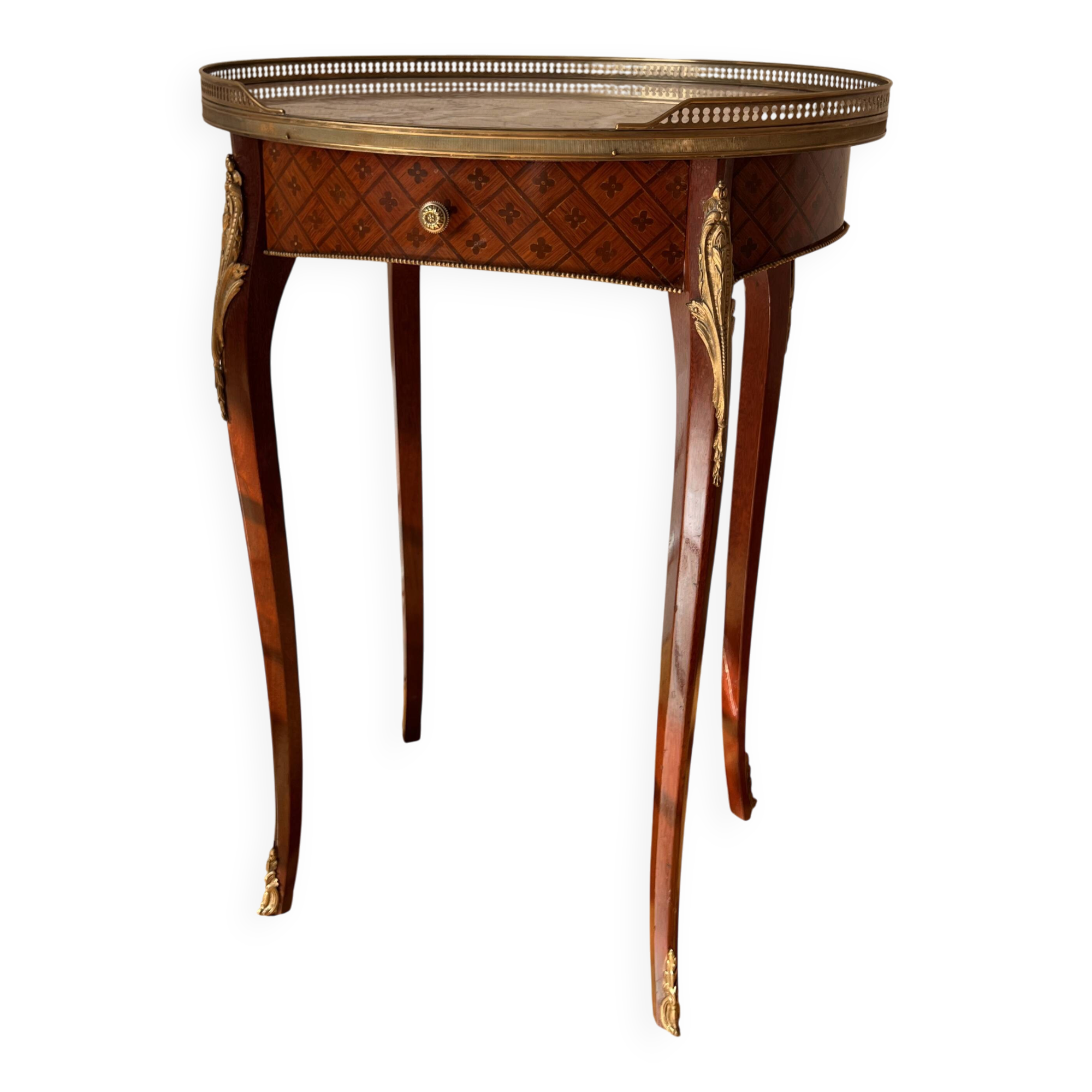 Bouillotte Table Louis XVI - Late 19th Century