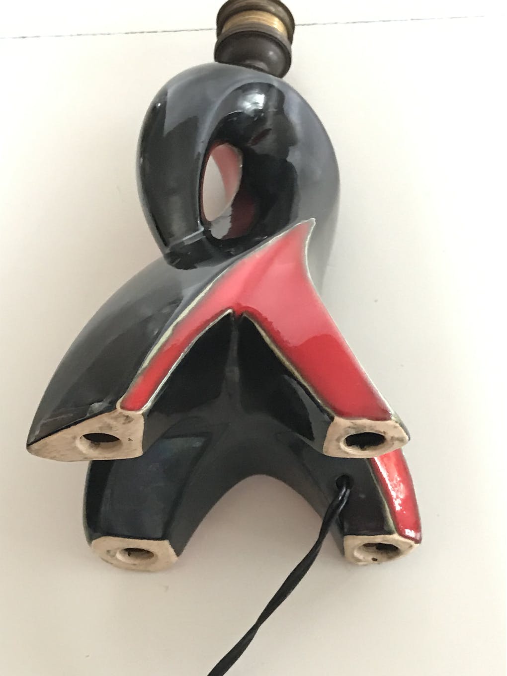 Vallauris ceramic lamp circa 1950