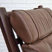 1970s, Danish design by H.J.Wegner, highback armchair, model GE530.