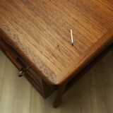 Teak desk, Danish design, 1970s, manufacturer: Omann Jun