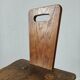Tripod chair in solid wood – Handcrafted – Brutalist spirit
