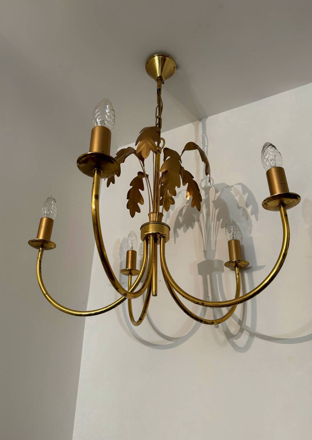 Lustre style Hollywood Regency années 80