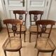 Set of 4 Thonet dining room chairs circa 1905