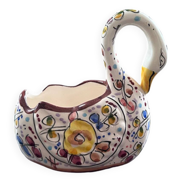 Hand painted swan