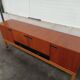 Scandinavian teak row
