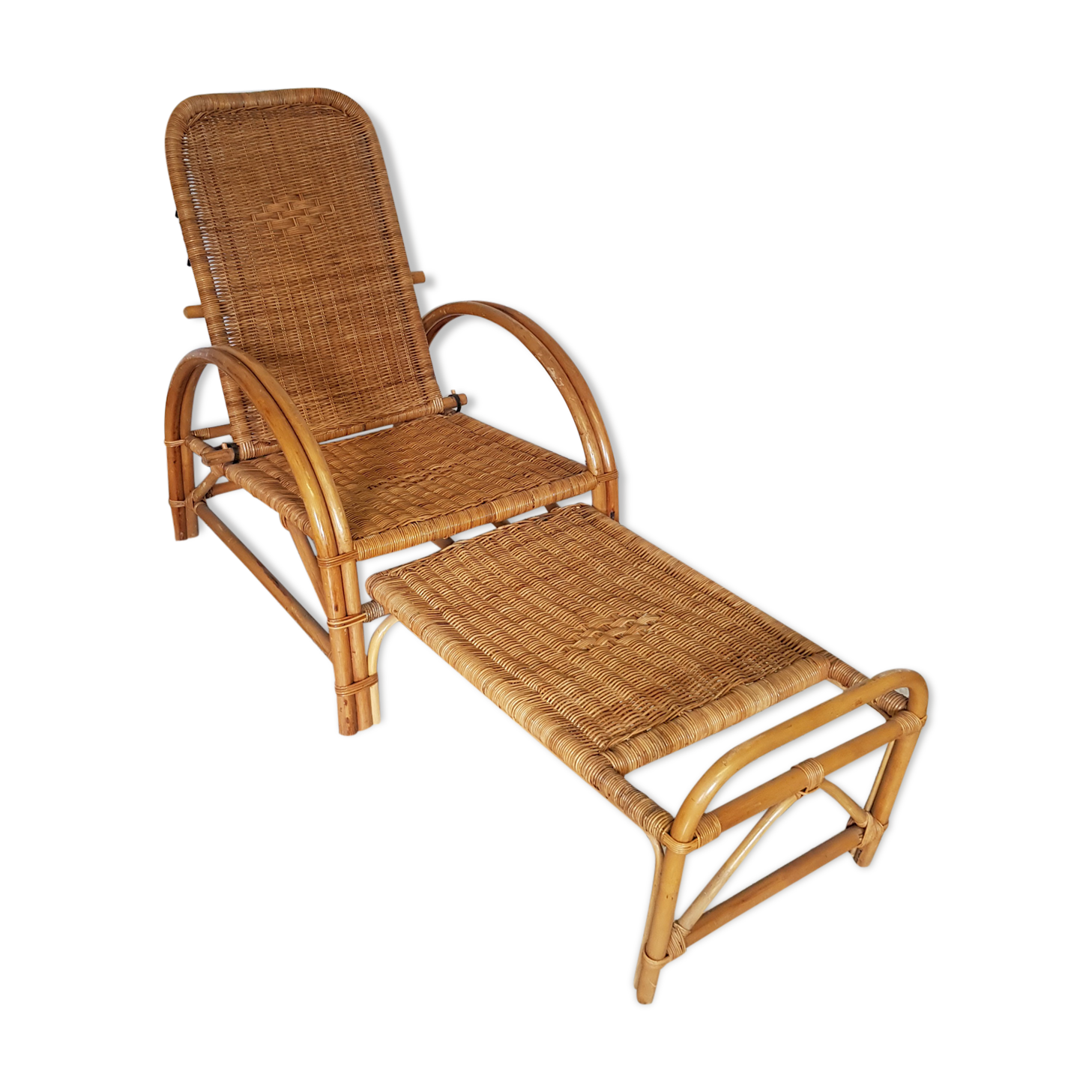Bamboo sunbed