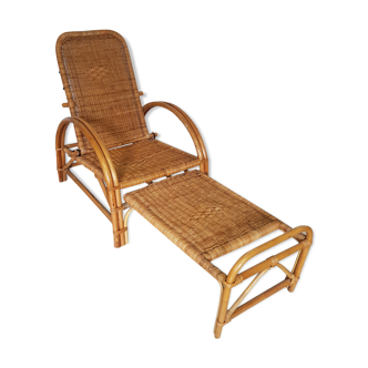 Bamboo sunbed