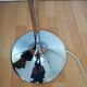 Lampadaire liseuse métal chromé pied tulipe 2 bras articulés