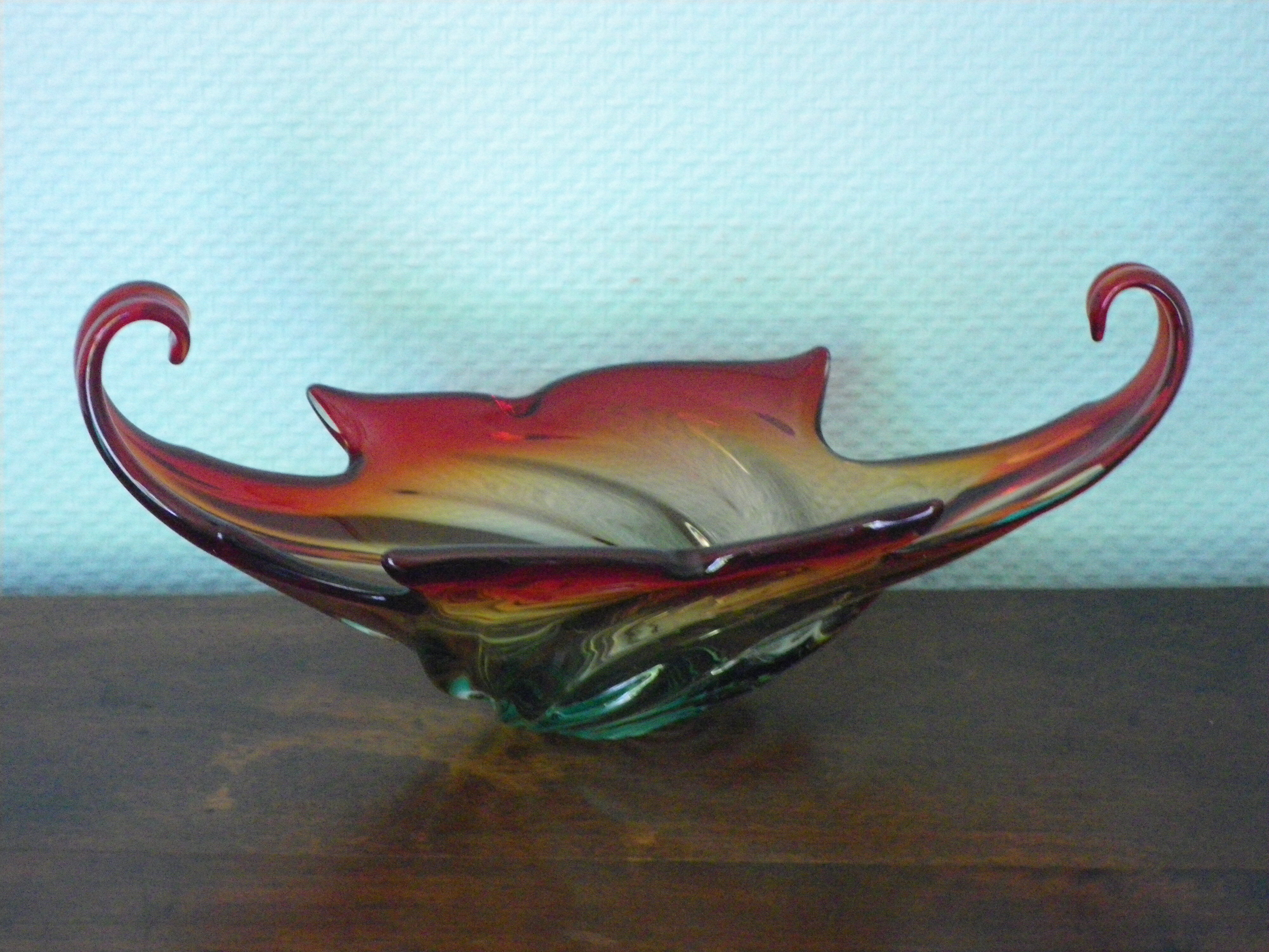 Fruit or decoration cup Murano glass