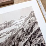 The circus of Gavarnie, Hautes-Pyrénées, photo print from 1937.